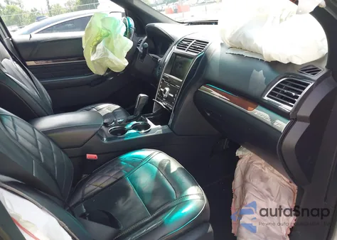 2016 Ford Explorer Platinum из США, поврежденный, VIN 1FM5K8HT5GGD24586